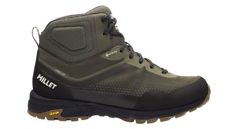 millet hike up mid gore tex hiking shoes green