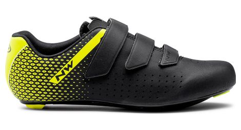 Chaussures northwave core 2 noir/jaune fluo