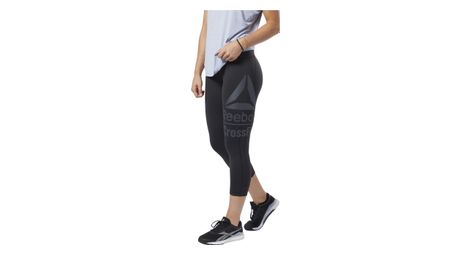 Collant 3 4 femme reebok crossfit lux noir