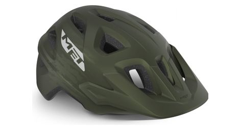 Casque met echo mips olive mat