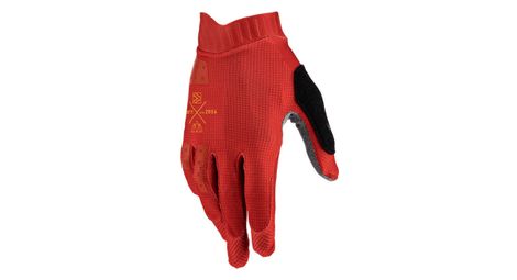 Gants longs femme leatt mtb 1.0 gripr rouge