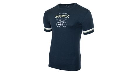 T shirt manches courtes rubb r happiness noir