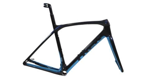 Produit reconditionné - kit cadre fourche trek domane slr 3e génération projectone bleu noir