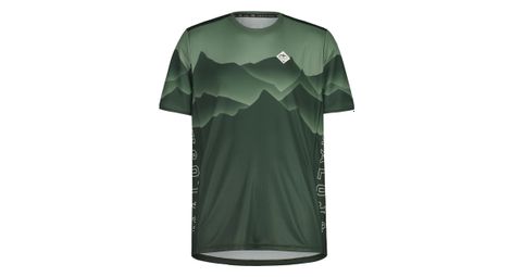 Maillot manches courtes vtt maloja chandolinm vert