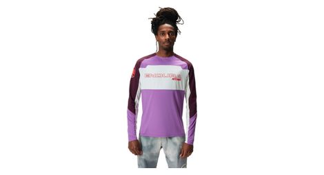 Maglia a manica lunga endura mt500 burner lite purple