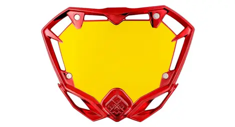 Placa pride racing air pro red chrome