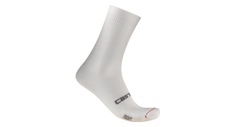 Castelli espresso 12 weiße socken