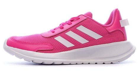 Chaussures de running roses filles/femme adidas tensaur