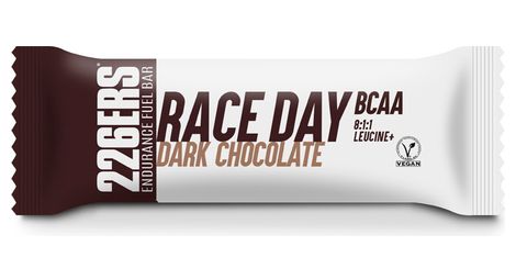 Barre énergétique 226ers race day bcaa chocolat noir - 40g