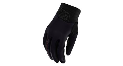Gants longs femme troy lee designs luxe noir