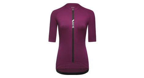 Maillot manches courtes femme gore wear torrent violet