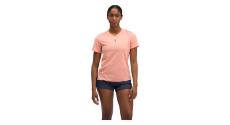 T-Shirt Running Hoka EveryRun Rose Femme