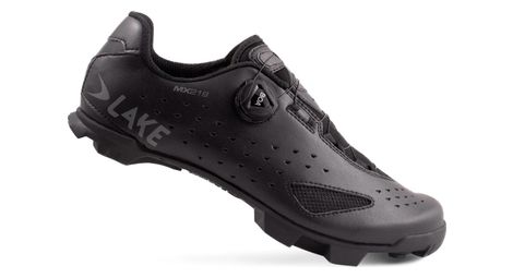 Chaussures vtt lake mx219 noir/gris - regular