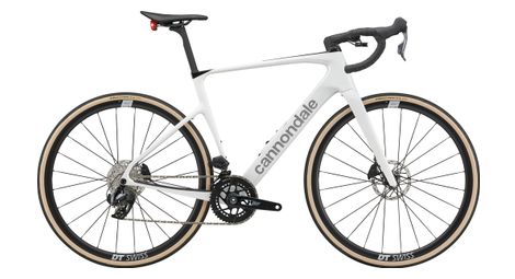 Vélo de Route Cannondale Synapse Carbon 3 SmartSense Sram Rival AXS 12V 700 mm Blanc