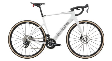 cannondale synapse carbon 3 smartsense sram rival axs 12v 700 mm white road bike