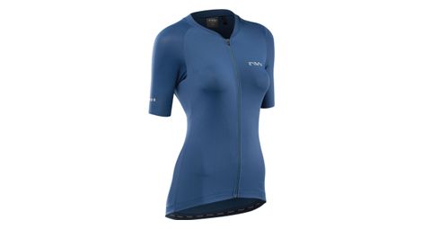 Maillot manches courtes femme essence 2 bleu