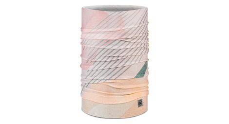 Tour de cou unisexe velo buff coolnet uv gris rose