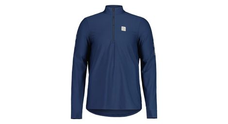 Haut manches longues maloja goldammerm bleu