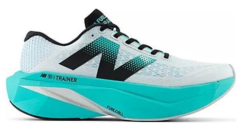 Zapatillas de running new balance fuelcell supercomp trainer v3 blanco/azul para hombre