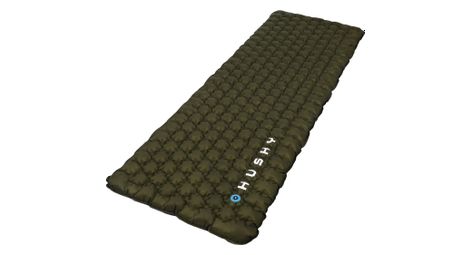 Matelas de couchage gonflable Husky Flippy 8.5 - Valeur R 6 - Vert kaki