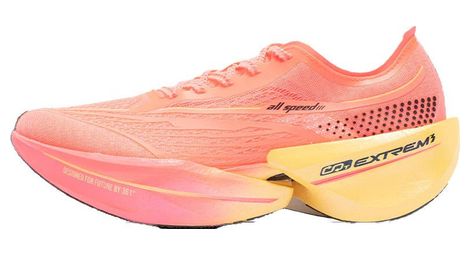Chaussures de running 361-furious future fuchsia pink/cheese