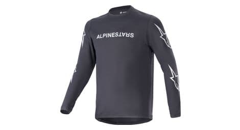 Maillot de manga larga para niños alpinestars a-dura switchnegro