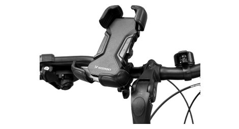 Support de téléphone solide pour guidon de vélo noir
