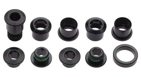 Kit visserie sram plateau red quarq noir