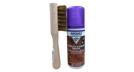 Imperméabilisant chaussures nubuck et daim spray + brosse spéciale