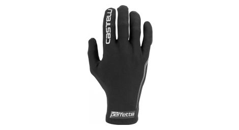 Par de guantes castelli perfetto ligth black