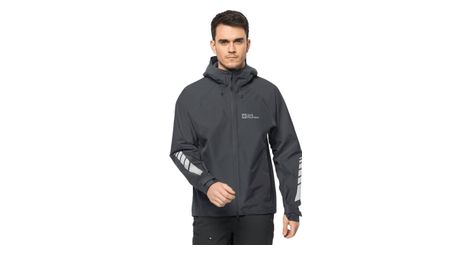 Jack wolfskin morobbia 2l waterproof jacket black