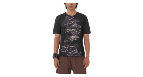 salomon shkout core graphic short sleeve shirt black men s