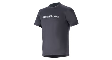 alpinestars a dura switch children s short sleeve jersey black