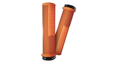 Paire de grips peaty's monarch mushroom orange