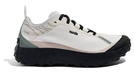 Norda 001 cinder beige/nero scarpe da trail da uomo