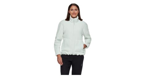 Forro polar Mammut Falera Light Green, mujer