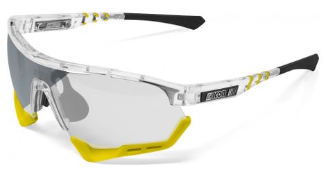 Scicon sports aerotech regular photochromic lunettes de soleil de performance sportive (miroir argenté scnxt photocromique/briller)