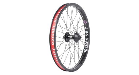 Roue avant 20 odyssey quadrant noir