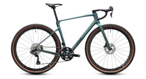 Vélo de Gravel Cube Nuroad C:62 Race Shimano GRX Di2 12V 700 mm Vert Jungali 2027