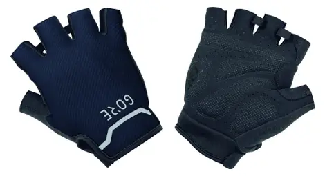Par de guantes cortos gore wear c5 negro / azul m