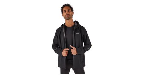 Veste imperméable Kiprun Run 500 Noir Homme