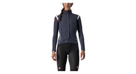 Veste coupe-vent / imperméable femme castelli perfetto ros bleu foncé
