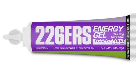 Gel energetique 226ers bio energy gel fruits des bois 25g