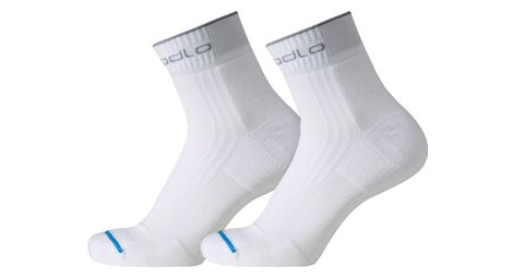 ODLO Coppia di calze Running Short White
