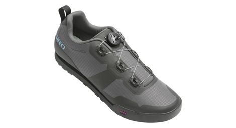 Zapatillas giro tracker boa mountain bike grises