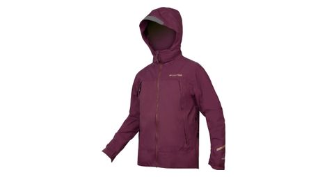 Chaqueta impermeable endura mt500 ii morado s