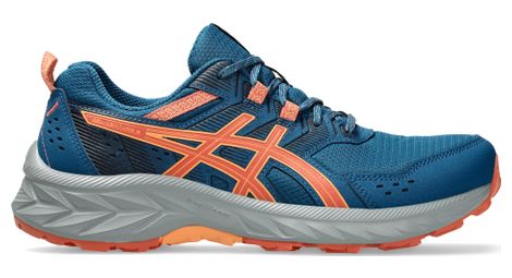 Zapatillas asics gel-venture 9 trail azul/corail mujer