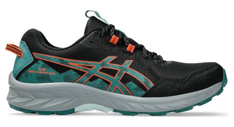 Asics gel-venture 10 trail shoes black/blue uomo