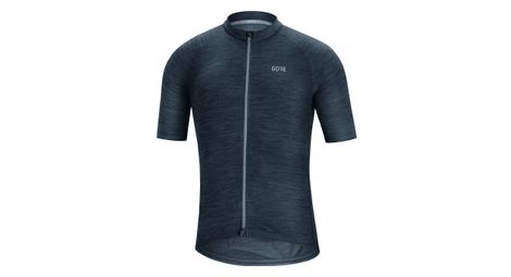 Maglia gore wear c3 manica corta nera