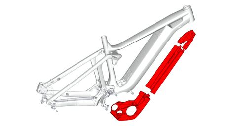 BMC Kit Motor- und Batterieabdeckungen für Speedfox AMP AL mit Shimano E7000